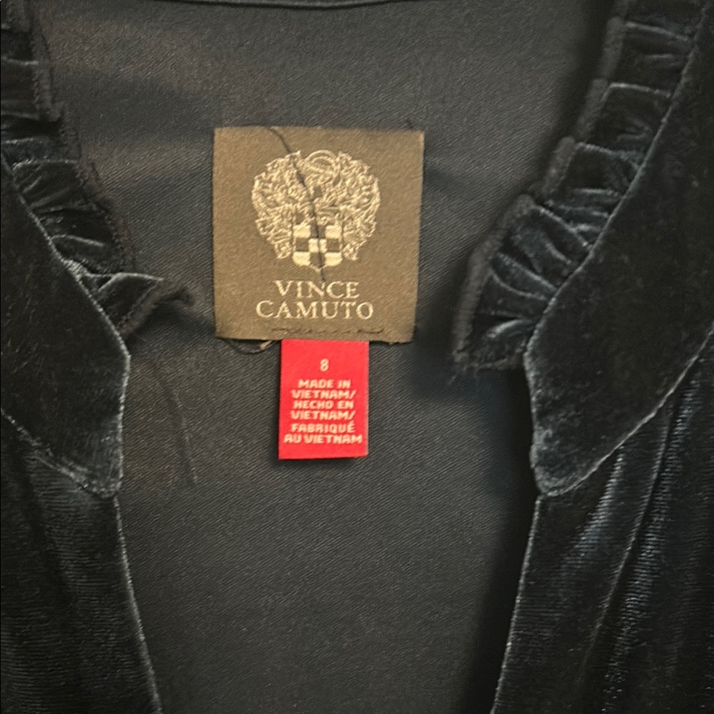 Vince Camuto Midnight Velvet Dress